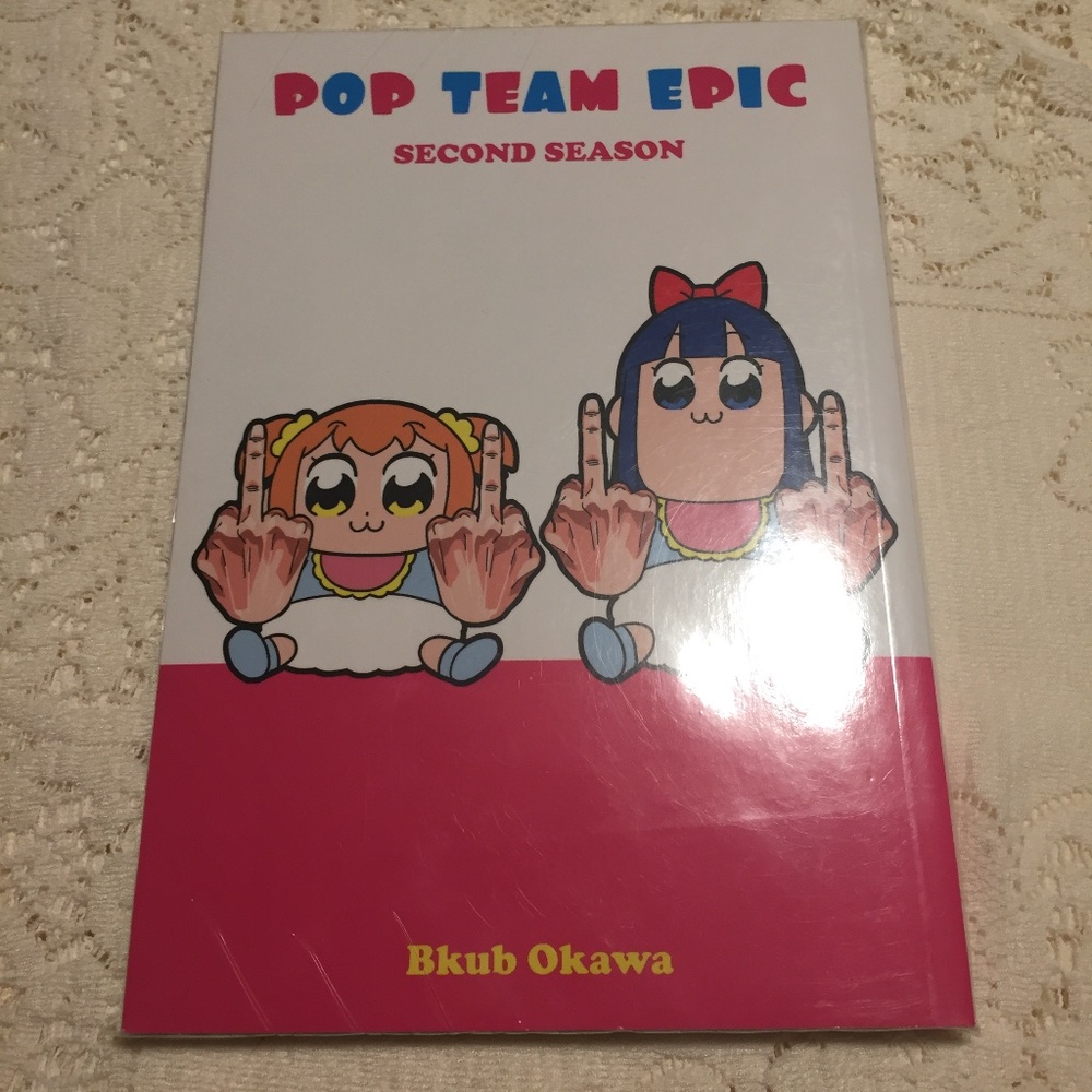 New Pop Team Epic manga vol 2 *unwrapped*